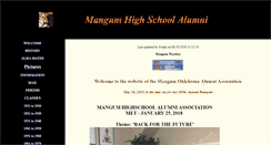 Desktop Screenshot of mangumalumni.com
